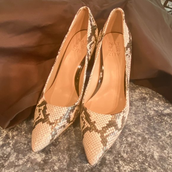 Naturalizer Anna Pump Snake Print NWOT - Picture 2 of 6